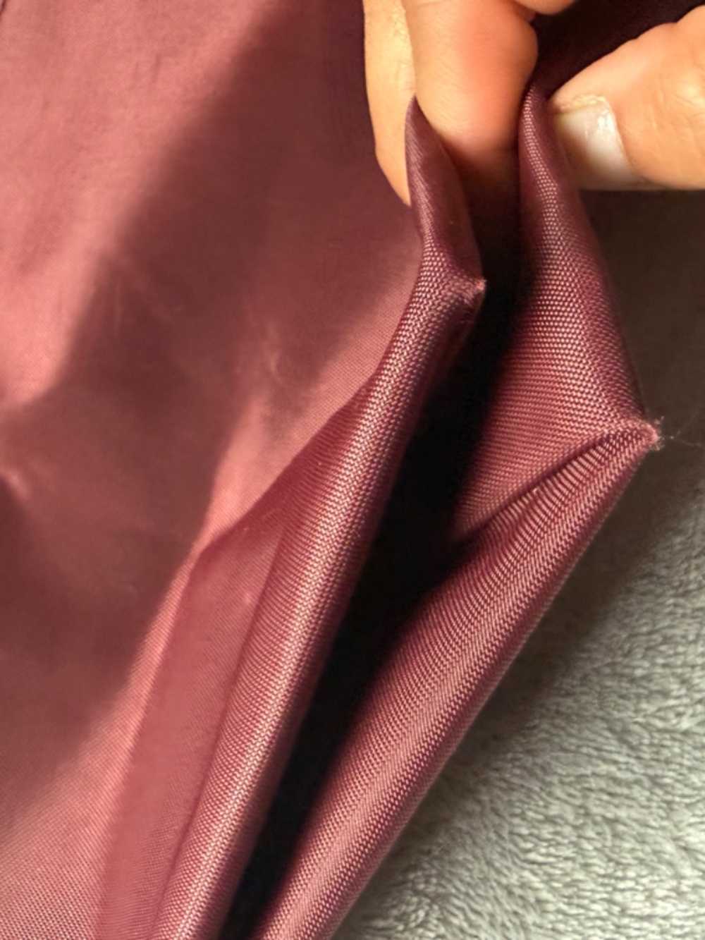 Longchamp Le Pliage Original Large L Tote Bag Burgundy - Picture 9 of 15